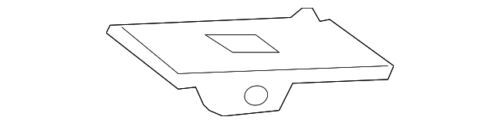 Genuine Ford 2006-2010 Explorer Explorer Sp Trac Switch Housing 6L2Z-14525-CBD