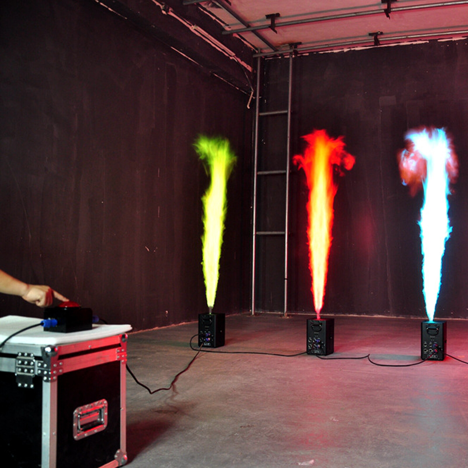 Manual Press Controller FOR Flame Spraying Projector Fire Effect DJ StageMachine