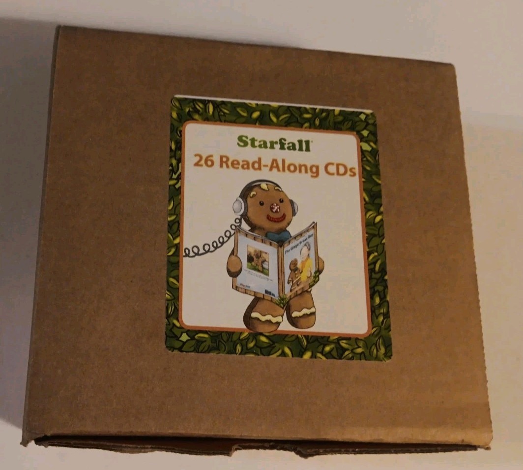 Complete Set of 26 Starfall Read Along CD's 2016 Classroom Home School Listening