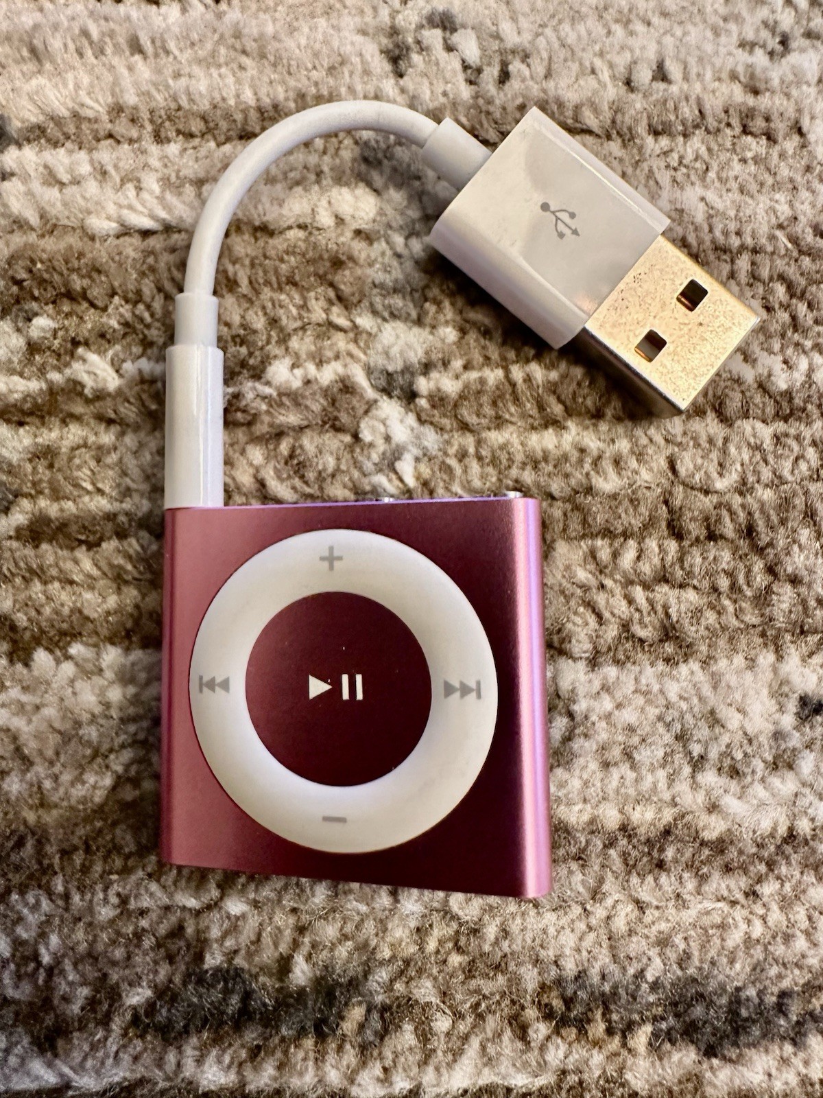 iPod Shuffle 4th Generation 2GB…Pink. Mint Condition.