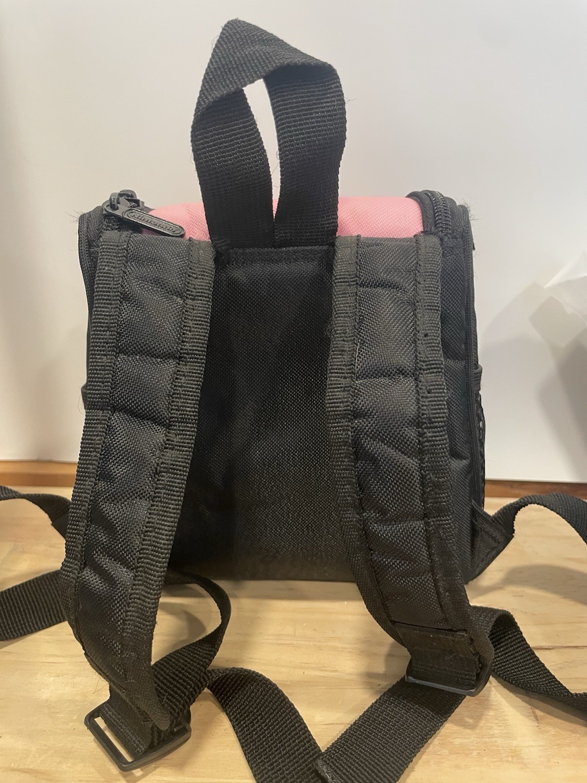 Nintendo 3DS DSi Lite Backpack Carrying Case Pink Travel Bag Mini Backpack