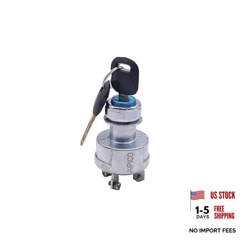 9G7641 New Ignition Switch with 2 Keys Fits D250E D300E D350E