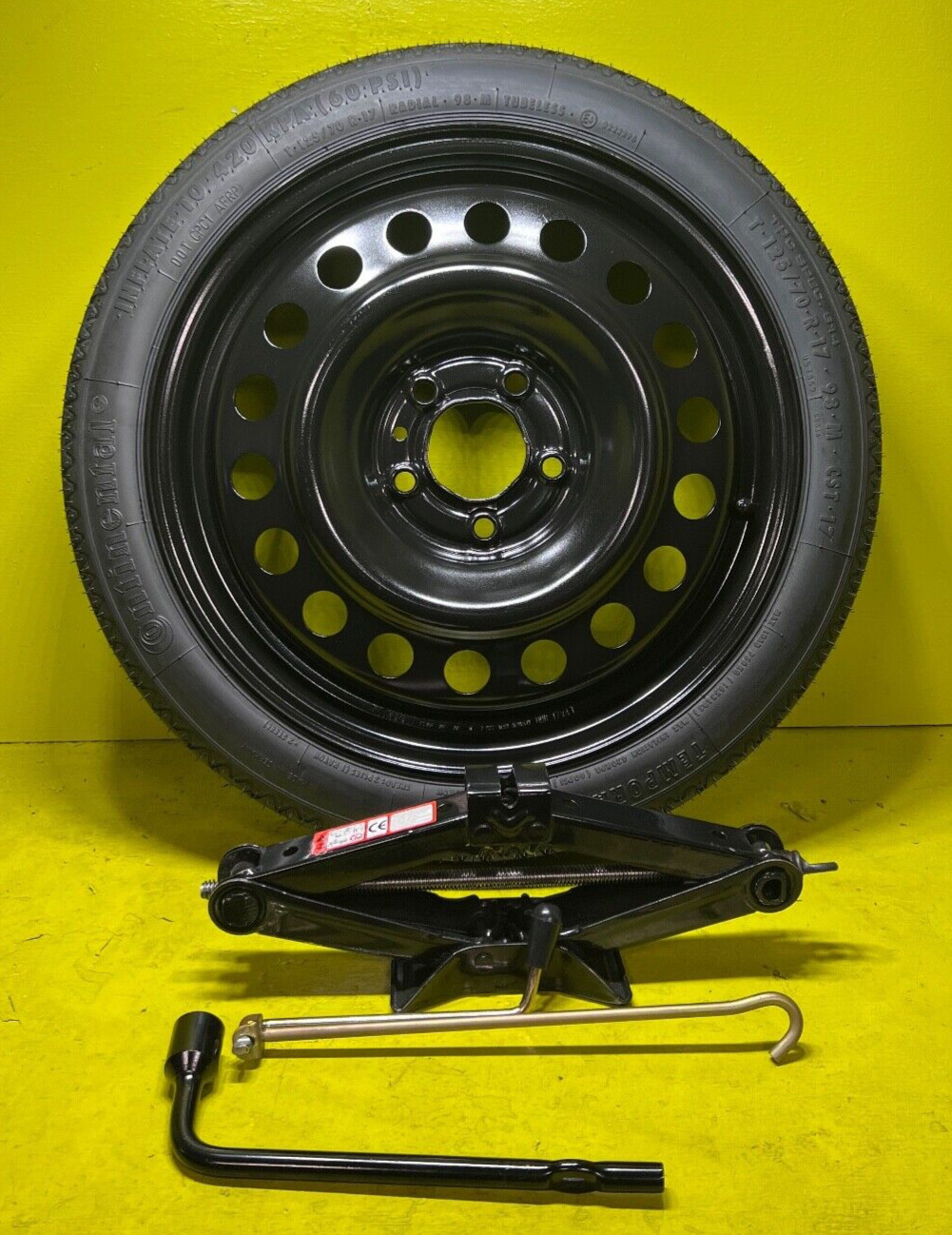 SPARE TIRE 17" WITH JACK KIT FITS:2016 2017 2018 2019 2020 2021 2022 ACURA ILX