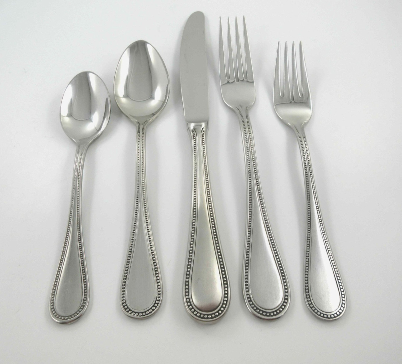 Towle BEADED ANTIQUE Satin 18/8 Stainless Steel Flatware Your Choice of Pieces
