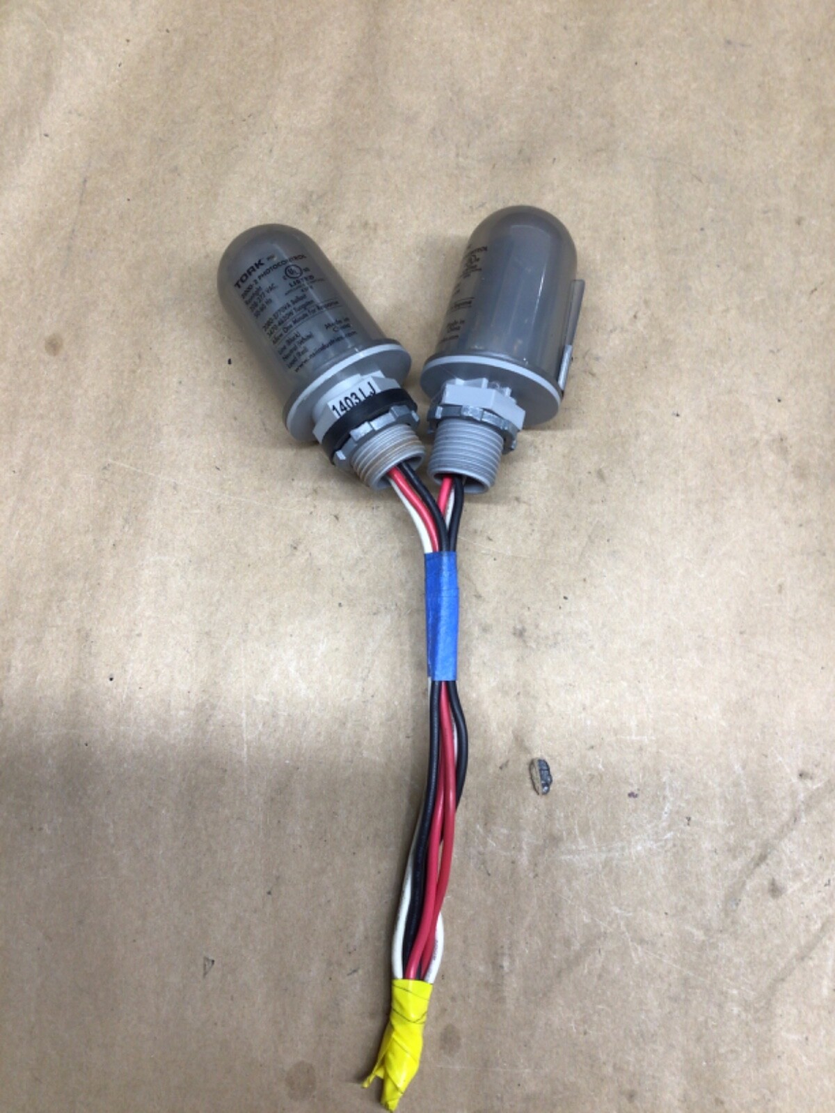 Lot Of 2 Tork  Conduit Mounting Photocontrol With Swivel #4006F271
