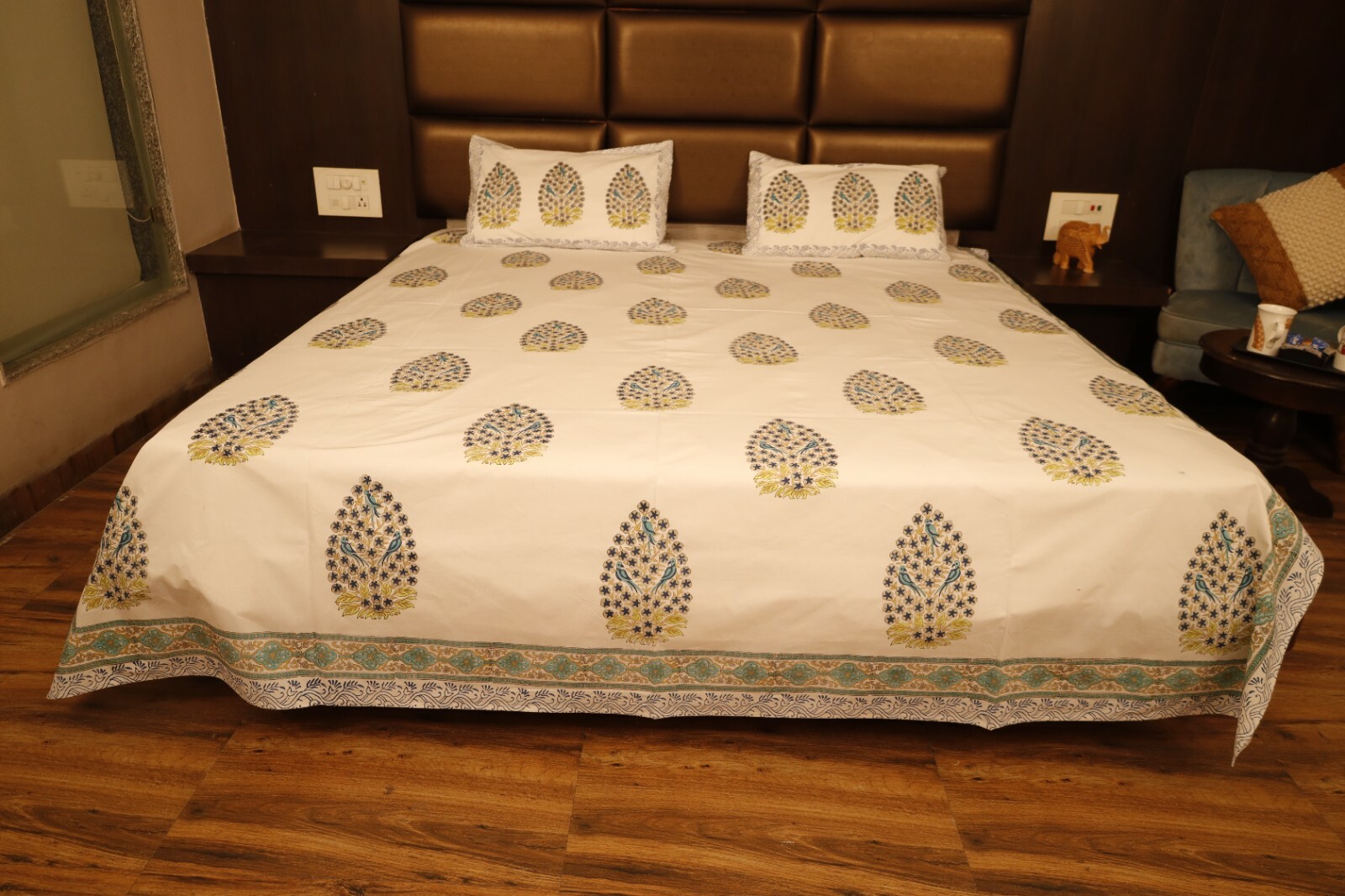 Bedsheet 100% Parkel Cotton  home furnshing