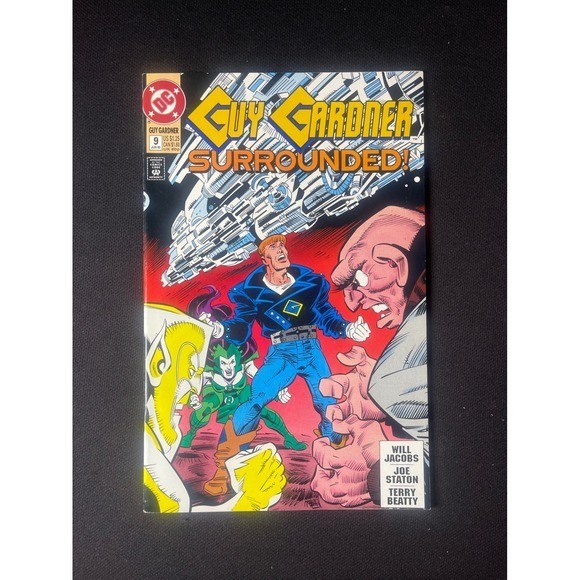 Guy Gardner DC Comics Issue 8 and 9 Set Lot 1992 1993