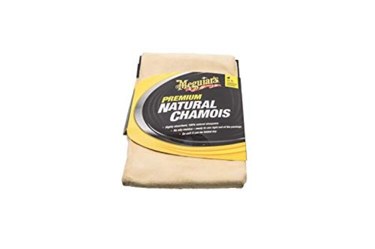 Super Thick Natural Chamois, 4' Square Beige