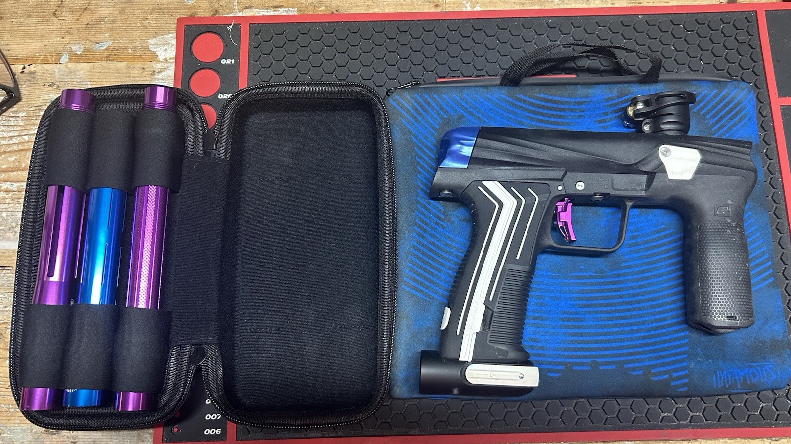 Planet EclipsePE Etha 3m Black Paintball Gun Infamous PRO DNA Trigger & Back Cap