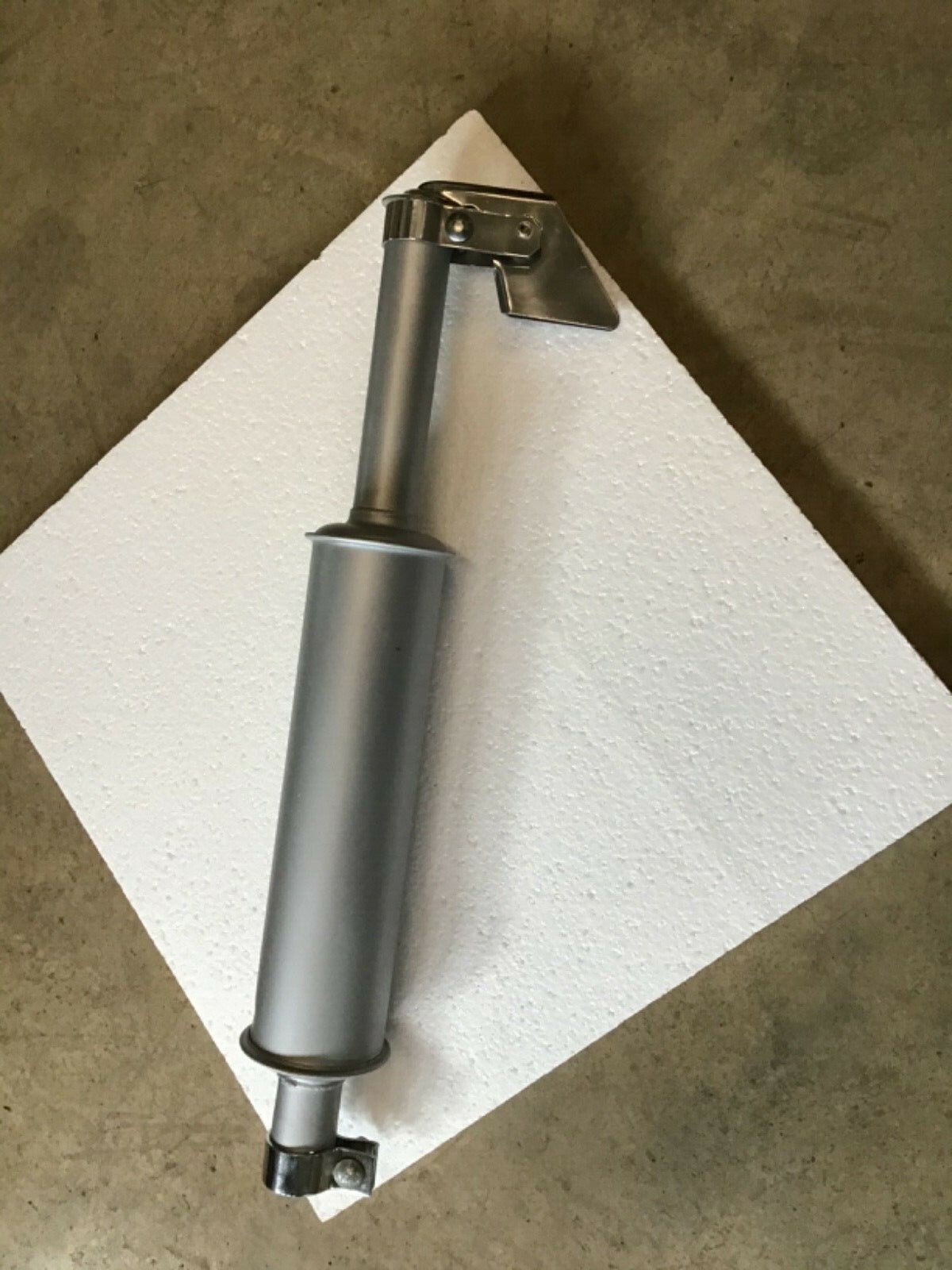 New IH Farmall Cub Muffler 351436R1 w/ Original Style Band Clamp & Rain Cap