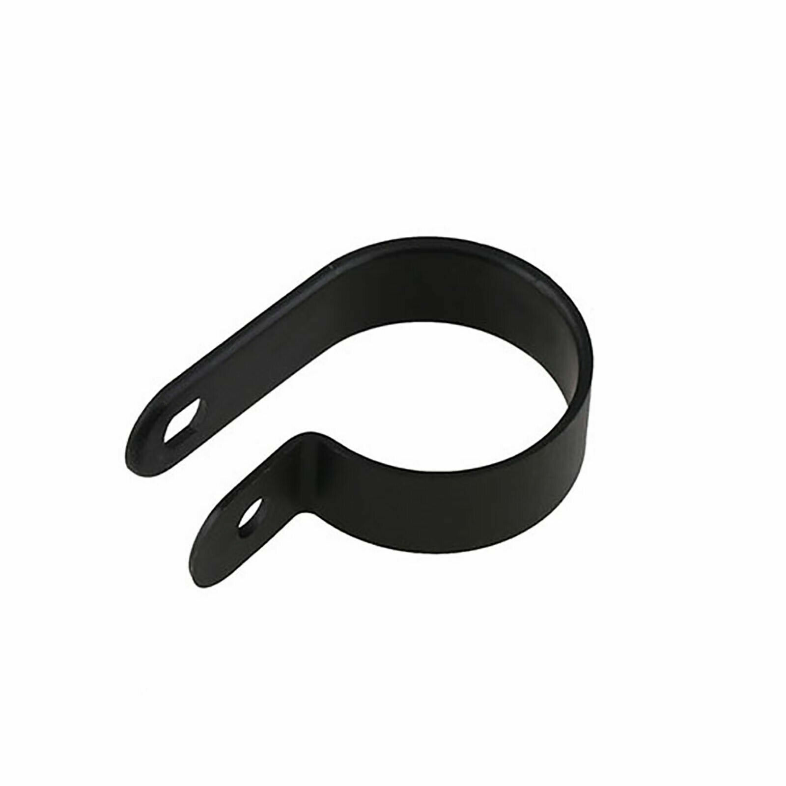 Black Nylon Cable Clamps Plastic R-type P Clip Cable Hose Wire Mounting Fixture