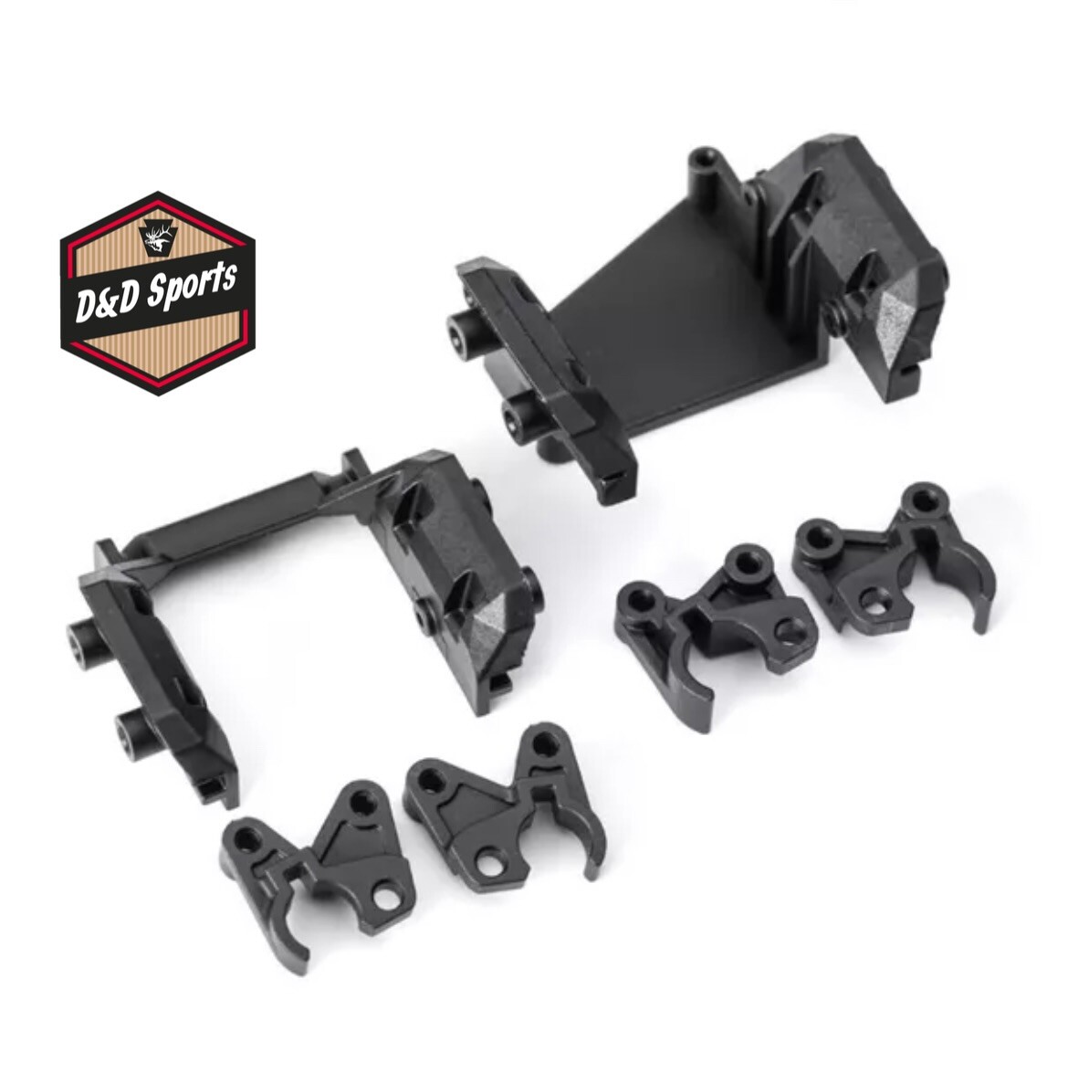 Traxxas 9831 - Shock Mounts Dual Front/Rear (Left/Right, Upper/Lower  TRX-4MT