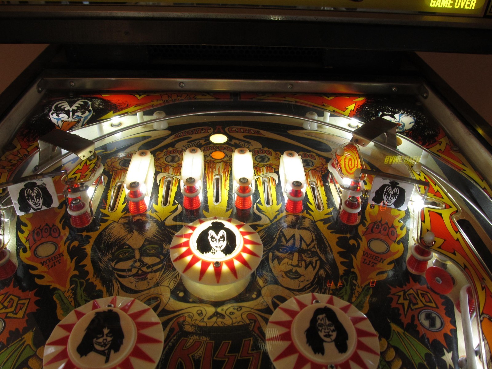 Bally 1978 "KISS" Original Classic Pinball Machine
