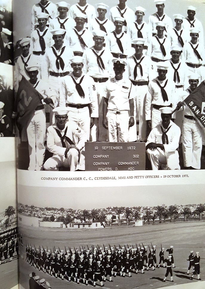 Vtg 1970s Navy Recruit Training Cruise Book "The Anchor" NTC San Diego Boot Camp
