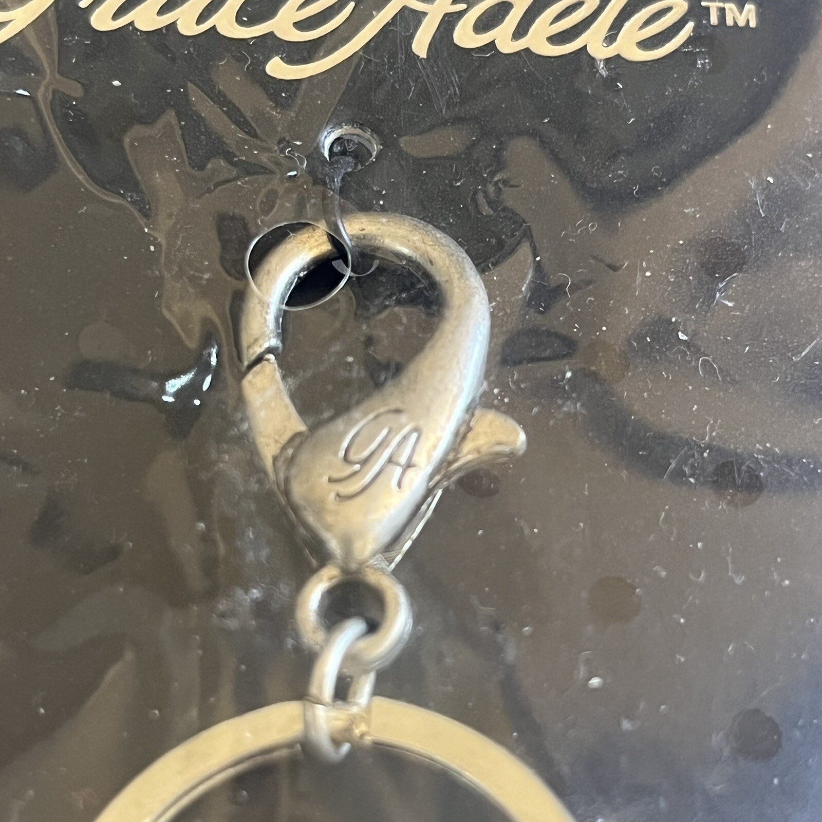 Grace Adele Daisy Sand Purse Clip On Keychain NWT