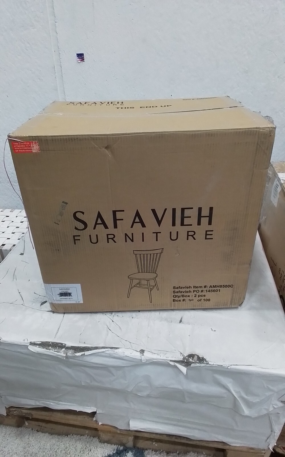 Safavieh PARKER SPINDEL SIDE CHAIR, Reduced Price 2172752311 AMH8500C