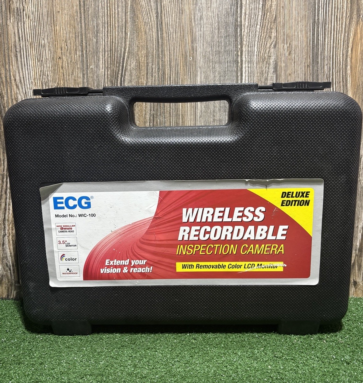ECG WIC-100 Inspection Camera System with Monitor, Case & Accessories