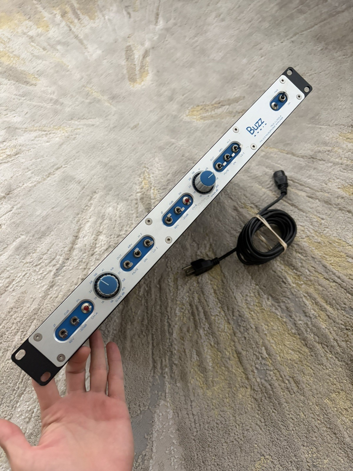 Buzz Audio MA-2.2 Mic Preamp Preamplifier MA2.2 - Excellent Condition