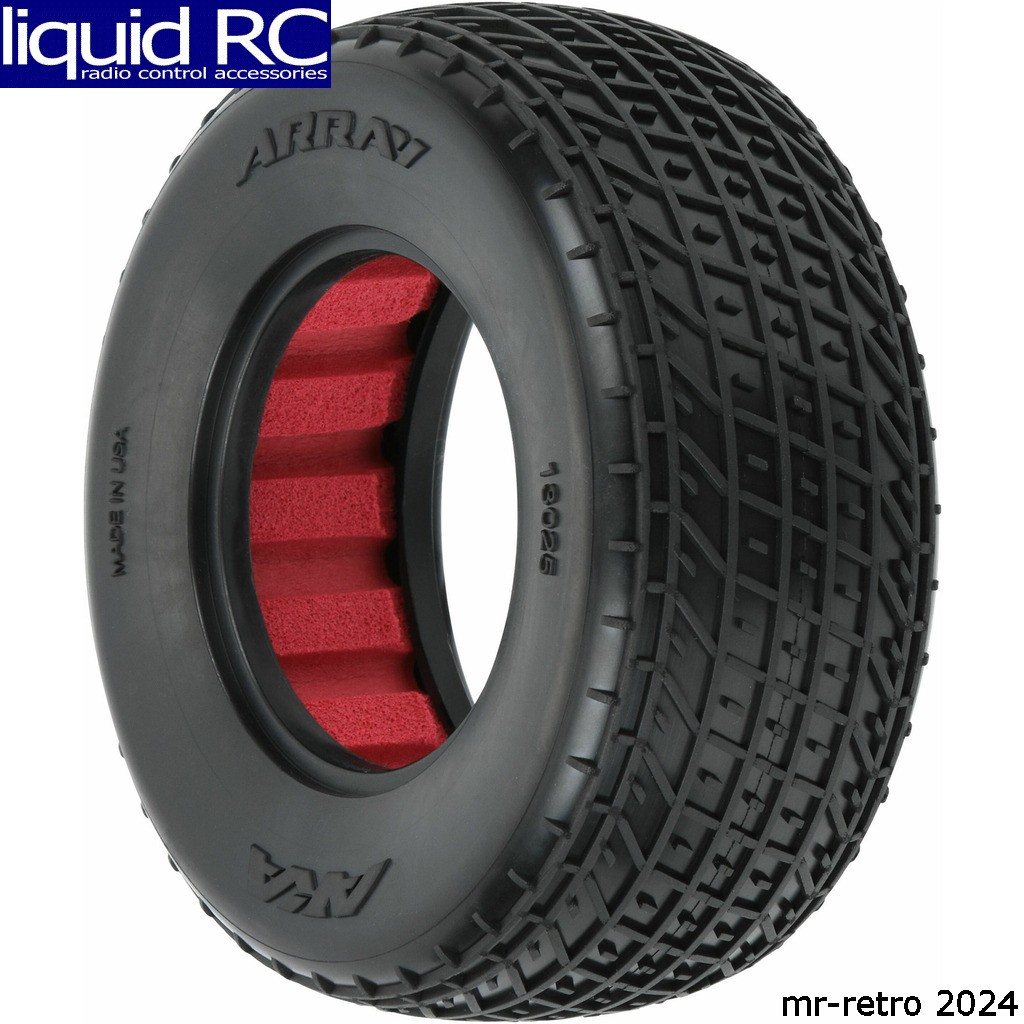 AKA Racing 13025VR Array 2.2 /3.0 Super Soft Tires for SC Trucks Front or Rear 2