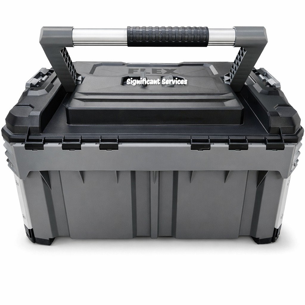 FLEX FS1102 Stack Pack Medium Modular Tool Box Storage Case