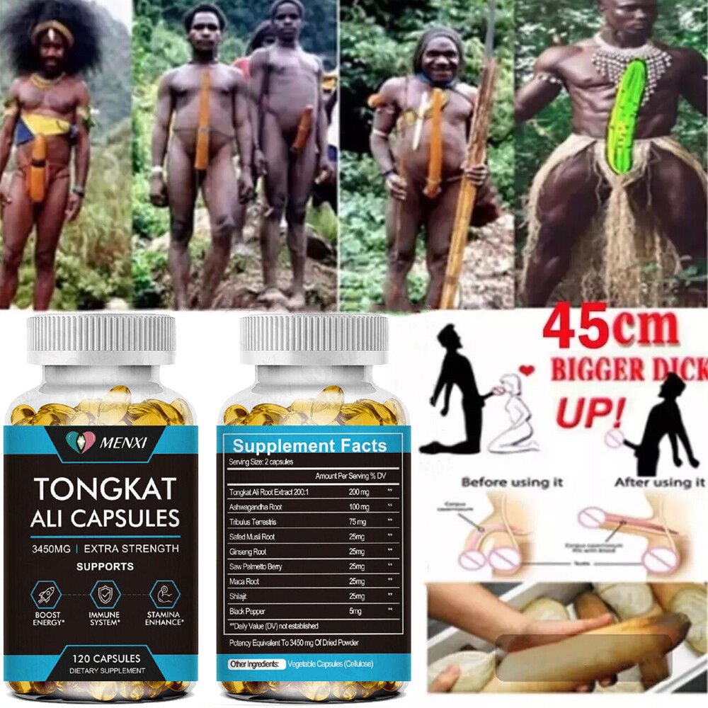 #1 BEST-MALE ENLARGER THICKER LONGER BIGGER 4" GROWTH ENLARGEMENT 120 PILLS NEW