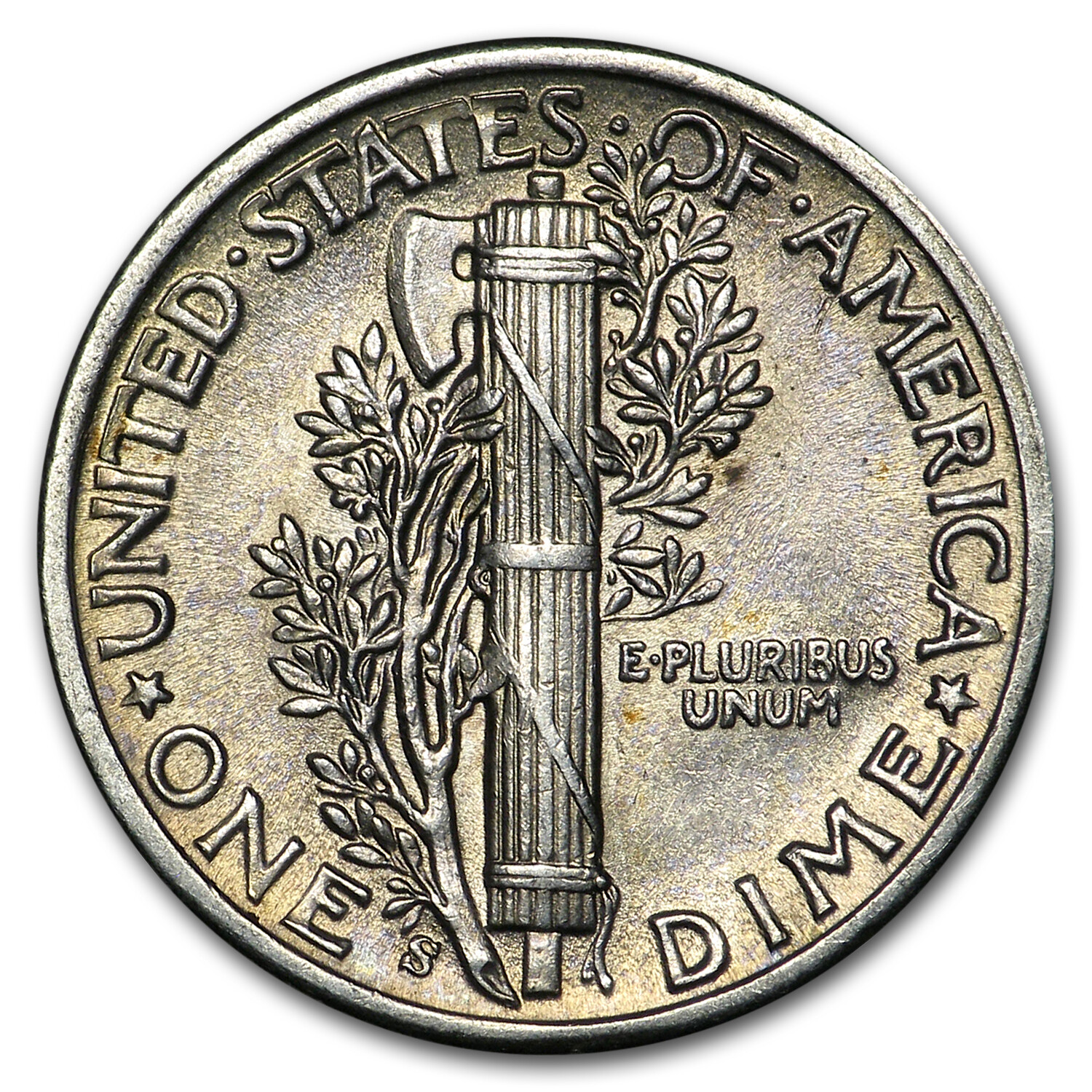 1943-S Mercury Dime AU