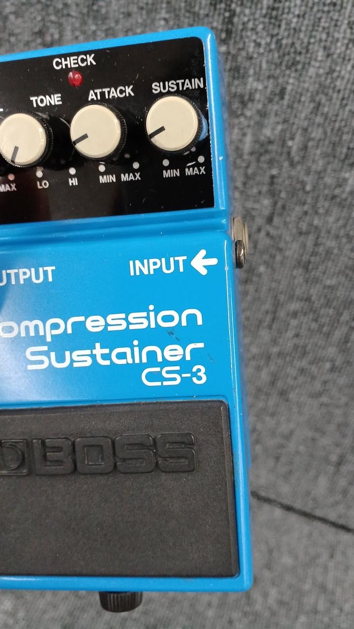 BOSS CS-3 Compression Sustainer Effects Pedal