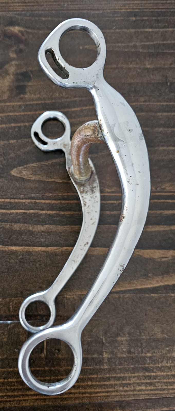 Copper Wrapped Mullen Long Shank Horse Bit