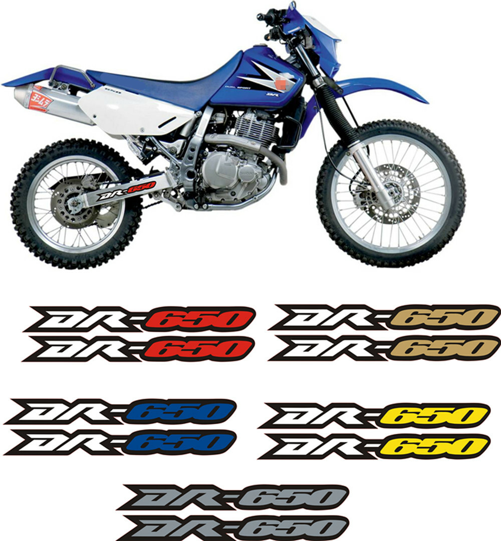 Swingarm Stickers Decals Stripes For Suzuki DR 650 DR 650S DR 650SER DR 650SE