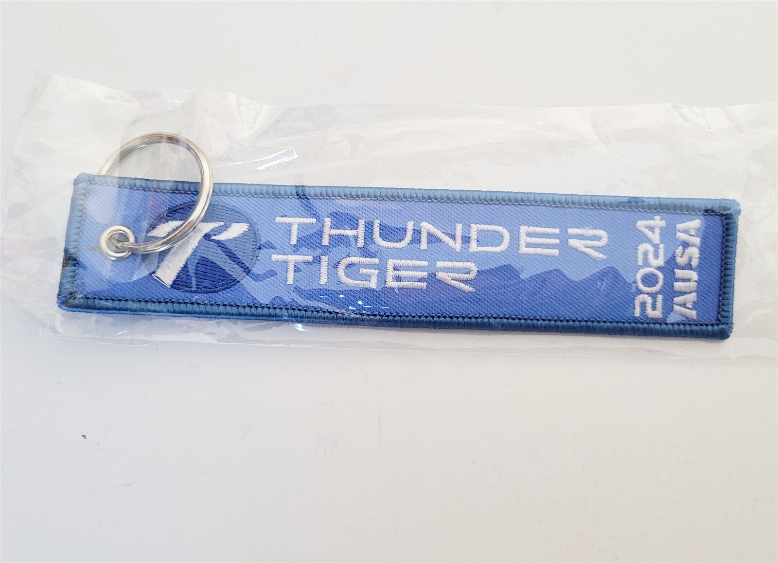 Thunder Tiger 2024 AUSA / Made In Taiwan Blue Tag Keychain Military