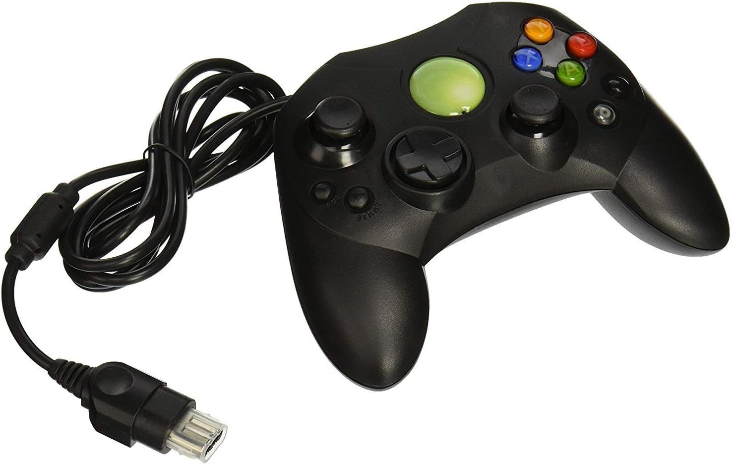 Old Skool compatible with Xbox Controller S-Type Wired Game Pad - Black