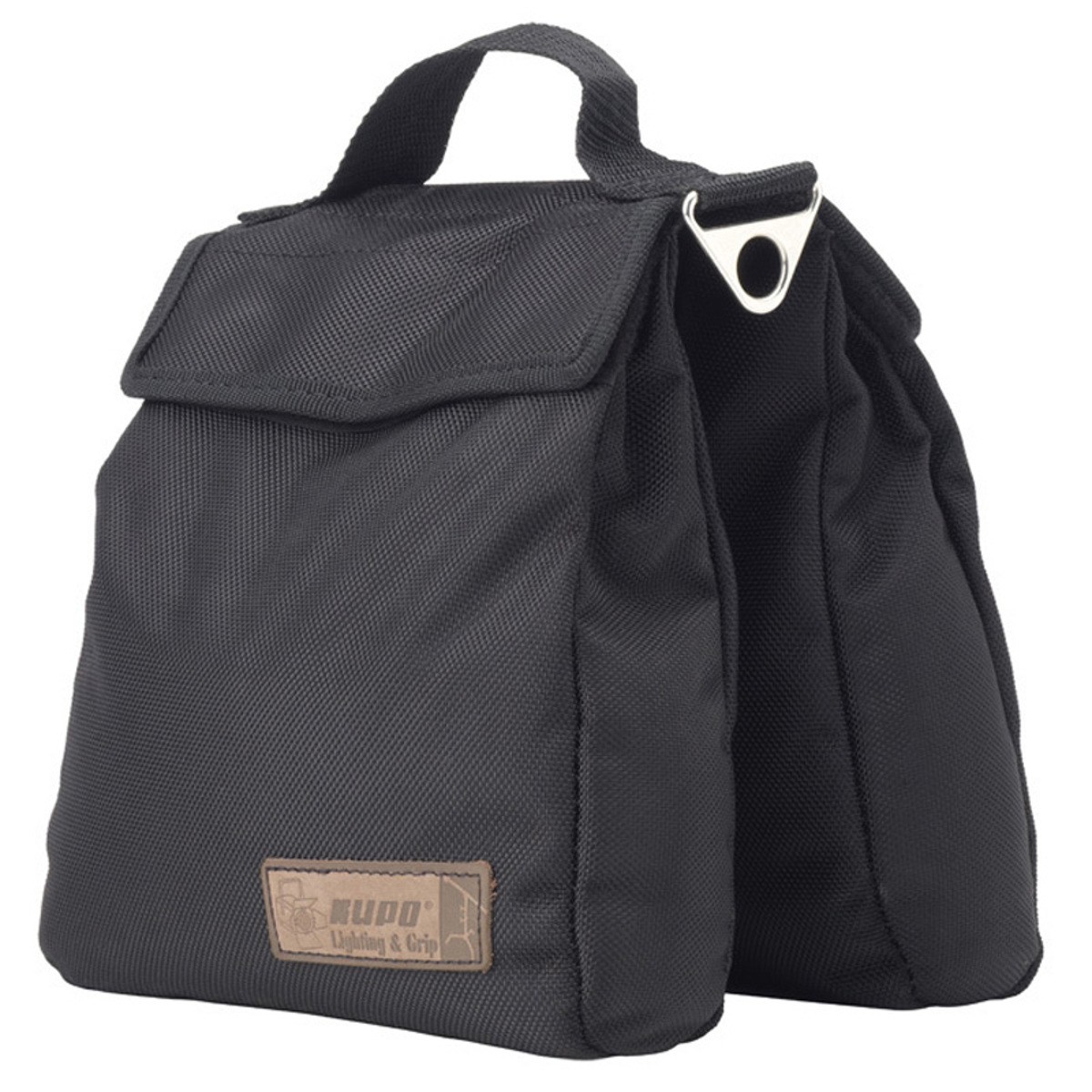 Kupo Empty 13.2 lbs Hook & Loop Refillable Sandbag, Black