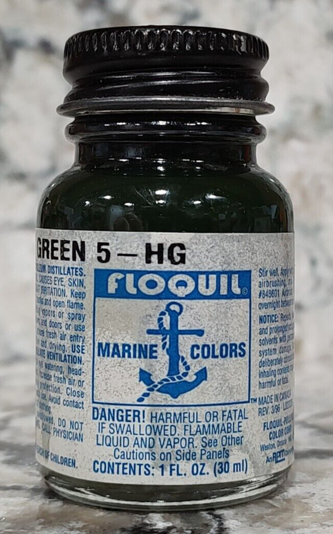 FLOQUIL MARINE COLORS MODEL PAINT 1oz 1 OUNCE - HAZE GREEN
