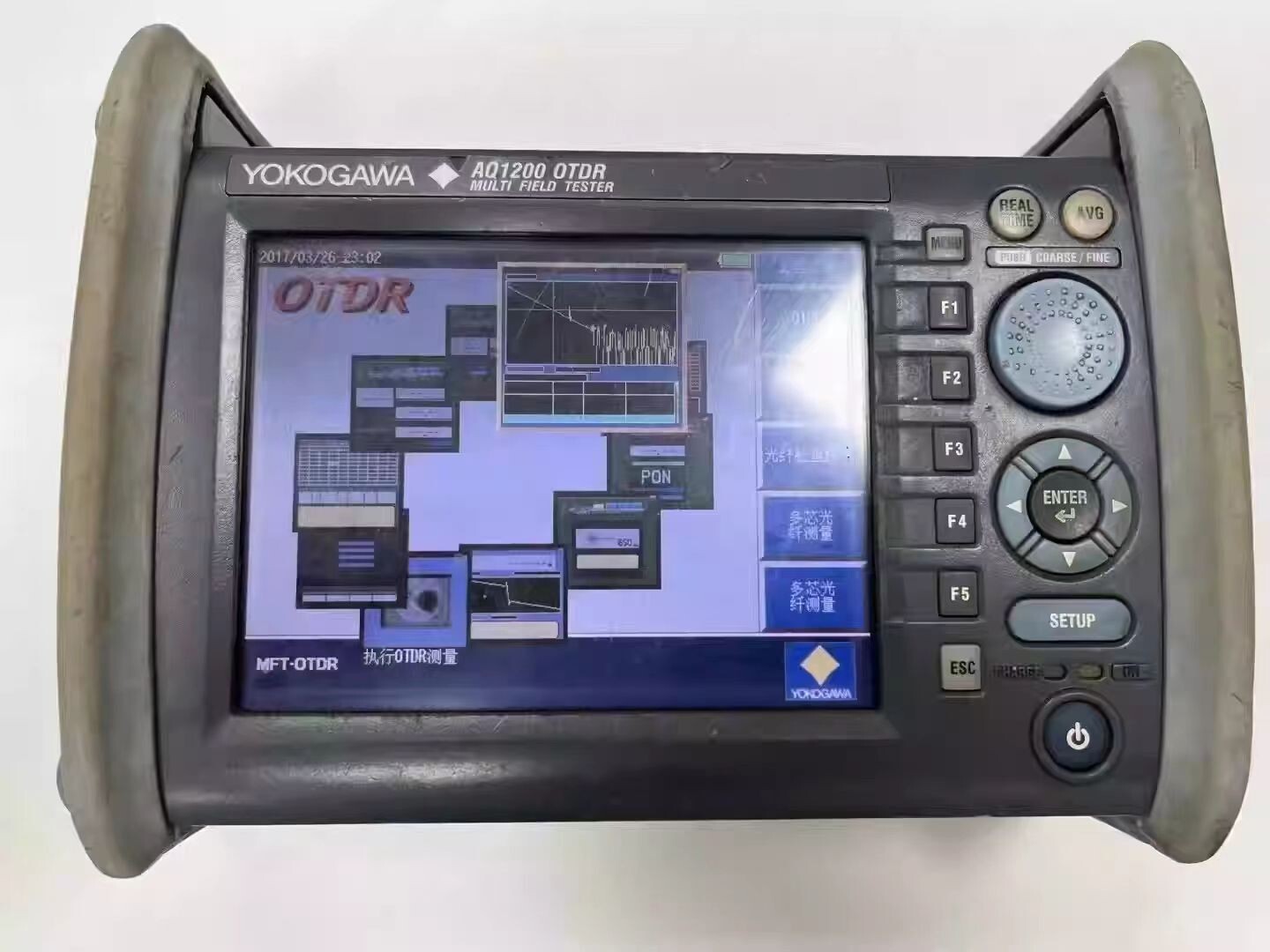 1PCS USED AQ1200 OTDR Yokogawa  optical time domain reflectometer