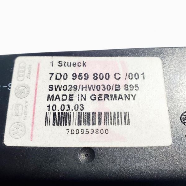 Theft Locking Control Module PN:7d0959800c OEM 2001 2002 2003 Volkswagen Eurovan