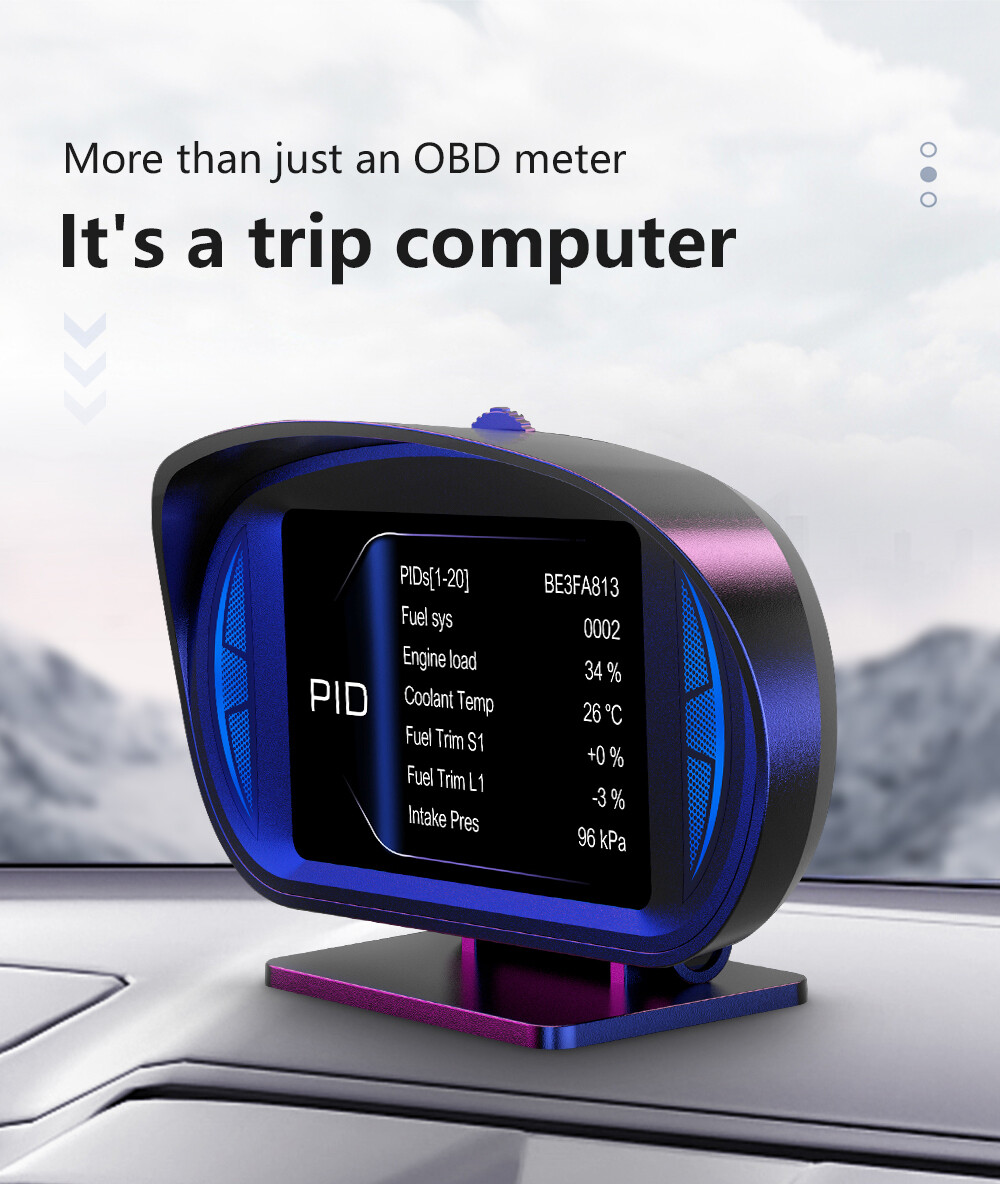 OBD + GPS Intelligent driving computer Alarm, Head-up Display