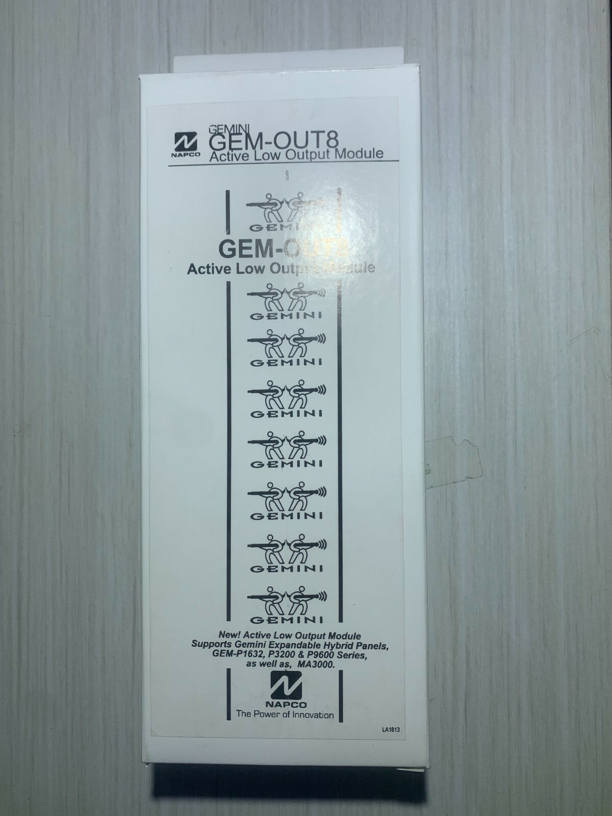 GEM-OUT8 NAPCO 8 OUTPUT ACTIVE LOW MODULE