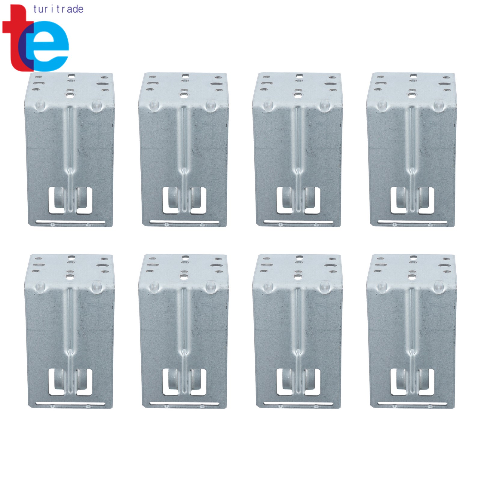Concealed Undermount Drawer Runners 18" Soft Close with Mounting Screws