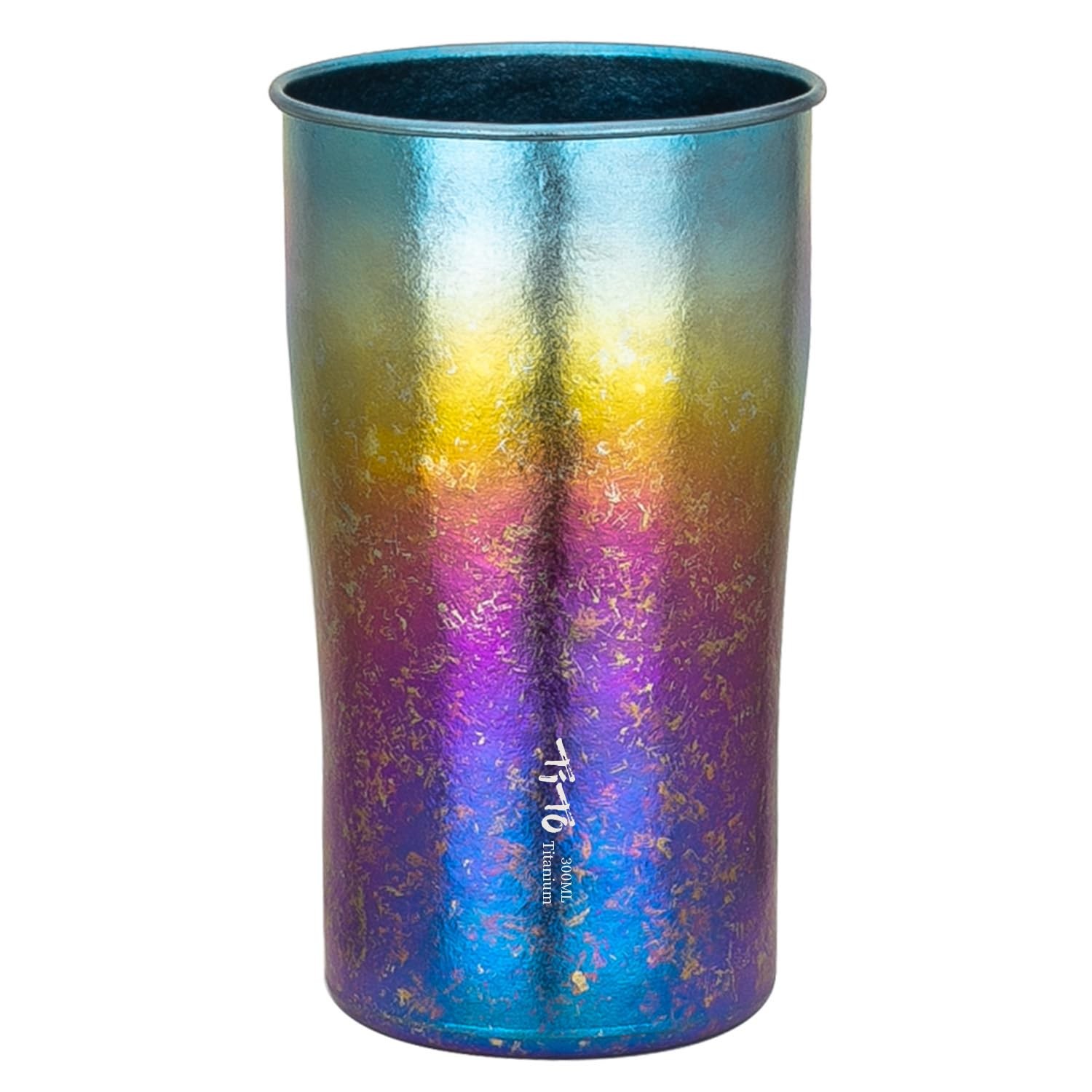 TiTo Titanium Beer Cups 300ml/10.3fl oz Lightweight 10.1 Ounces, Colorful