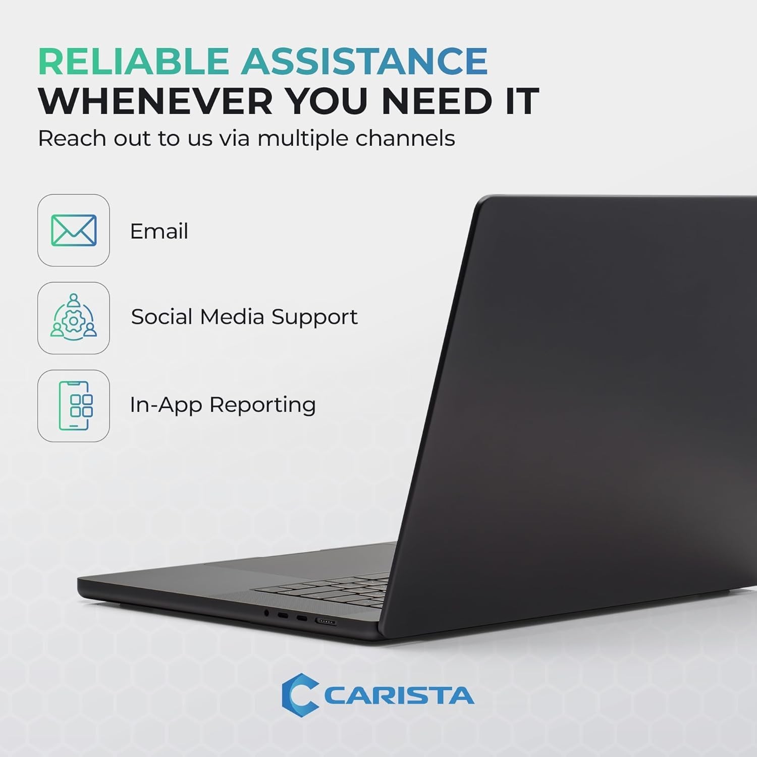 Carista OBD - Bluetooth OBD2 Scanner - Car Diagnostic Tool and White