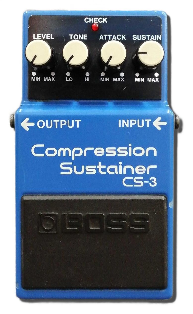 Boss CS-3 Compressor Effects Pedal Tested & Works 55401