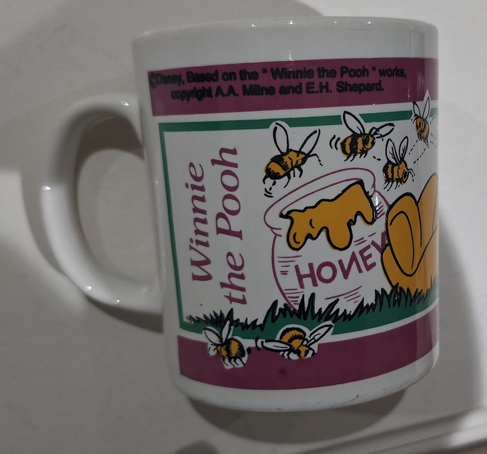 Vintage 1980s Winnie the Pooh "Huney" Mug – Kilncraft Staffordshire England