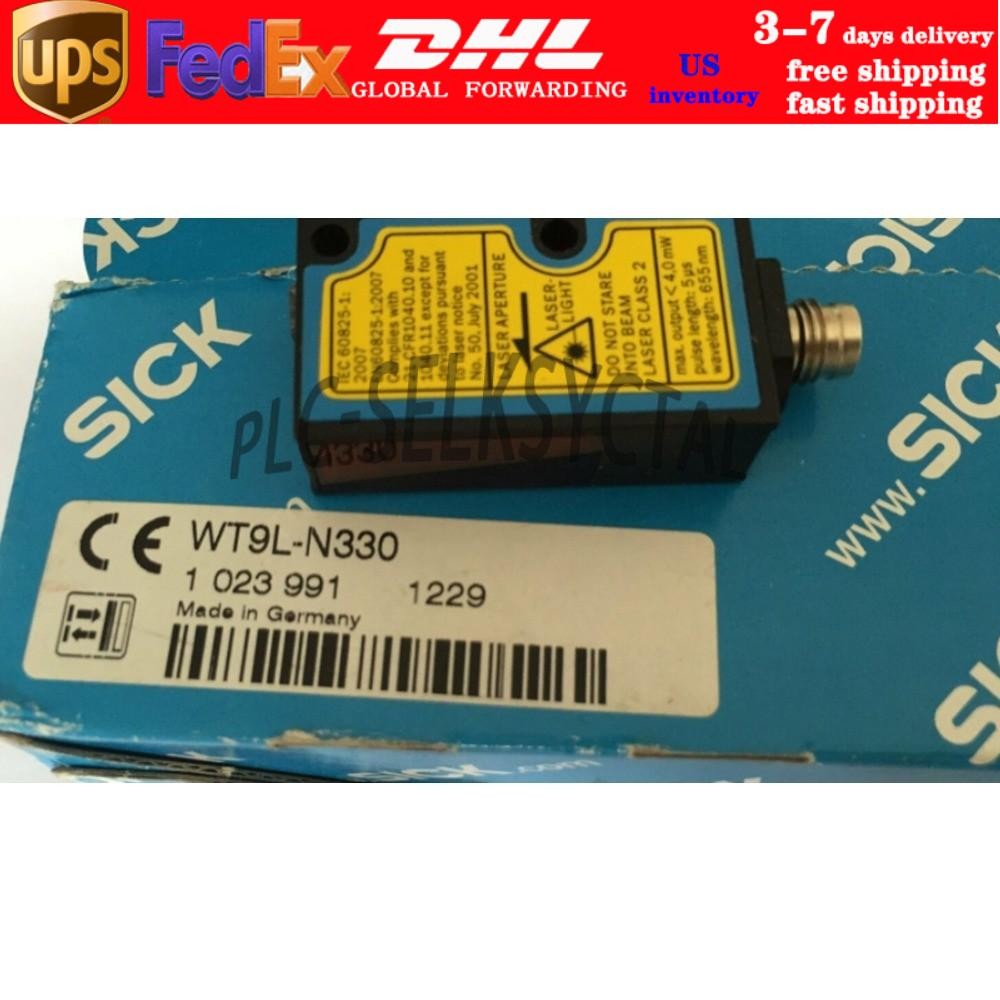 NEW SICK WT9L-N330 PLC PHOTOELECTRIC PROXIMITY SWITCH, NPN M8 60MM FOCUS