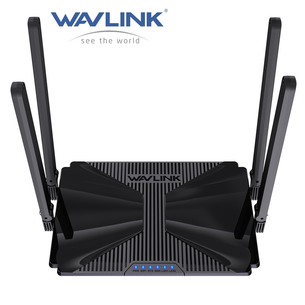 WAVLINK WiFi 6 AX3000 Dual Band Router Wireless Gigabit Mesh Router for Gaming