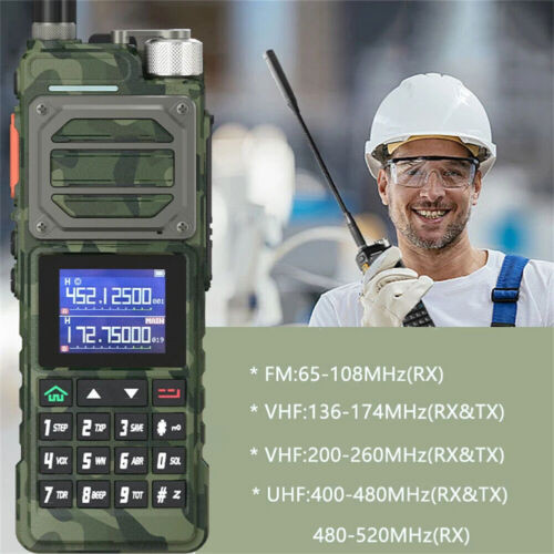 US Baofeng UV25 Walkie Talkie Long Range Tri-power Two Way Radio+48cm Antenna X2
