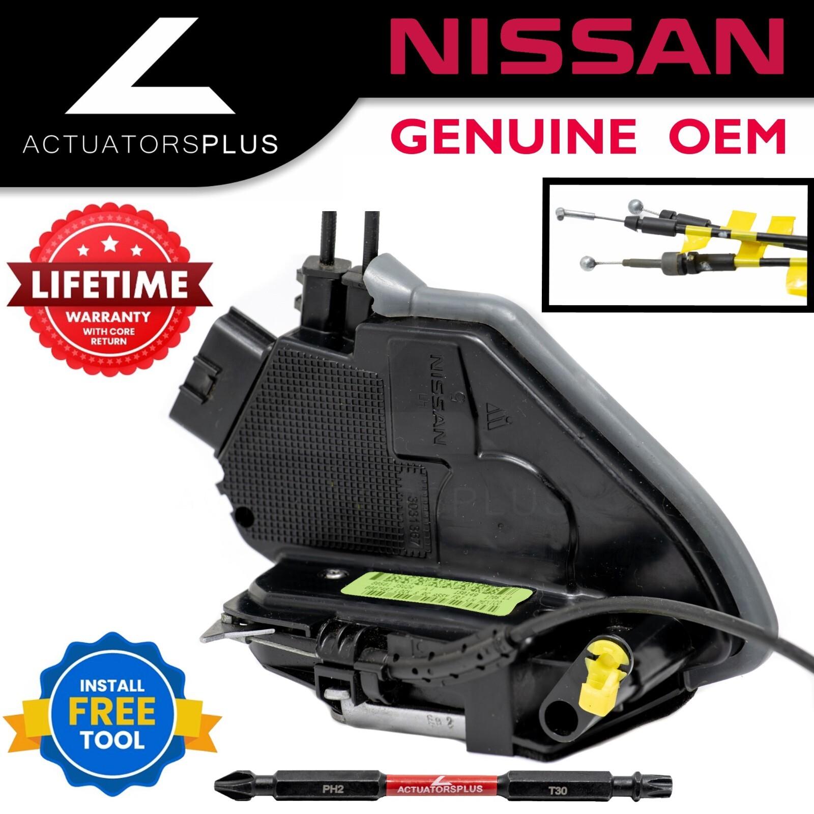 Nissan Pathfinder Genuine OEM Front Left Door Lock Latch Actuator 19-20 Lifetime