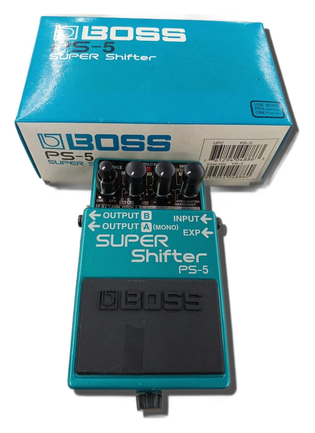 Boss PS-5 Shifter Effects Pedal Tested & Works 68687