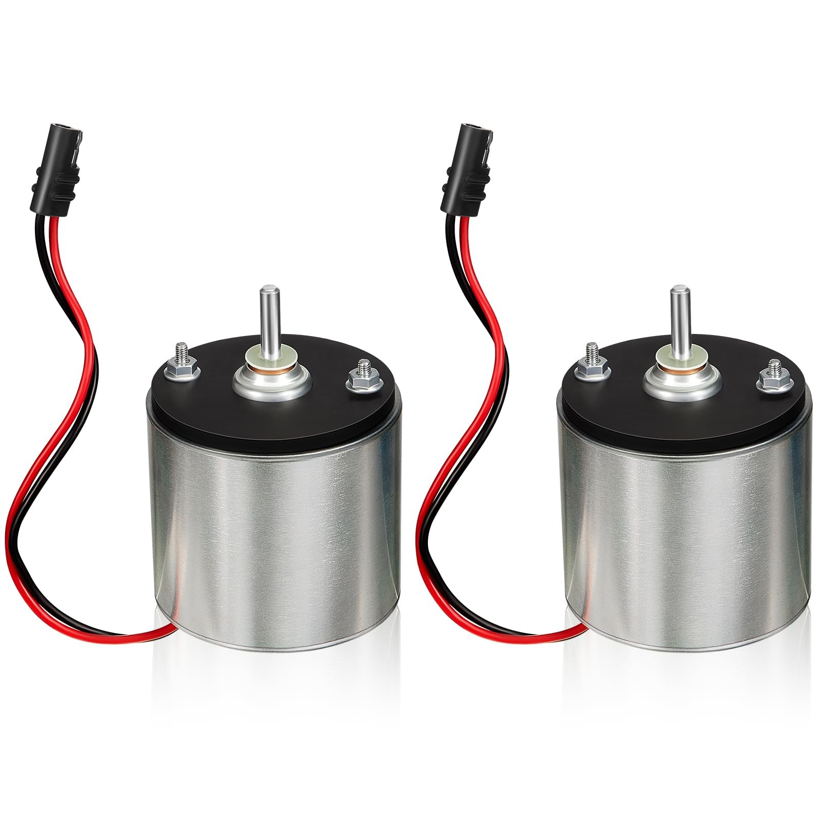 Gisafai 2 Pcs 12 Volt Deer Feeder Motor 1/4 Inch Shaft One Size