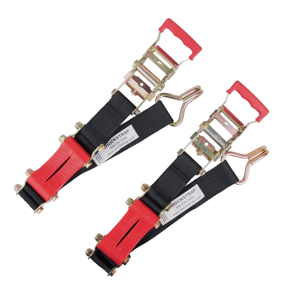 ShockStrap 2" Ratchet Tie Downs 9'