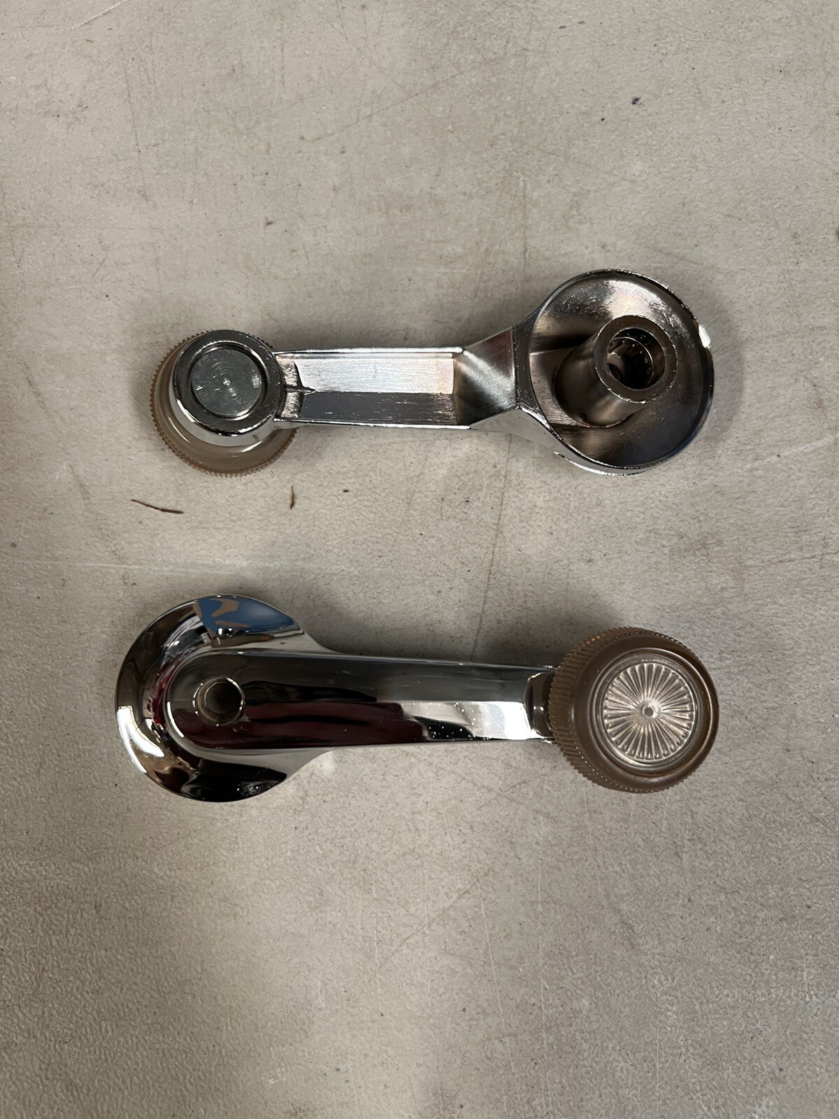 (2) Set NEW Window Crank Handle Window Handle For Ford Mercury Inside Clear